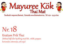 Nr.18 Kratiam Prik Thai (129kr)